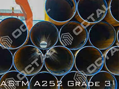 ASTM A252 graad 3 pyppaal ASTM A252 graad 3 pyppaal